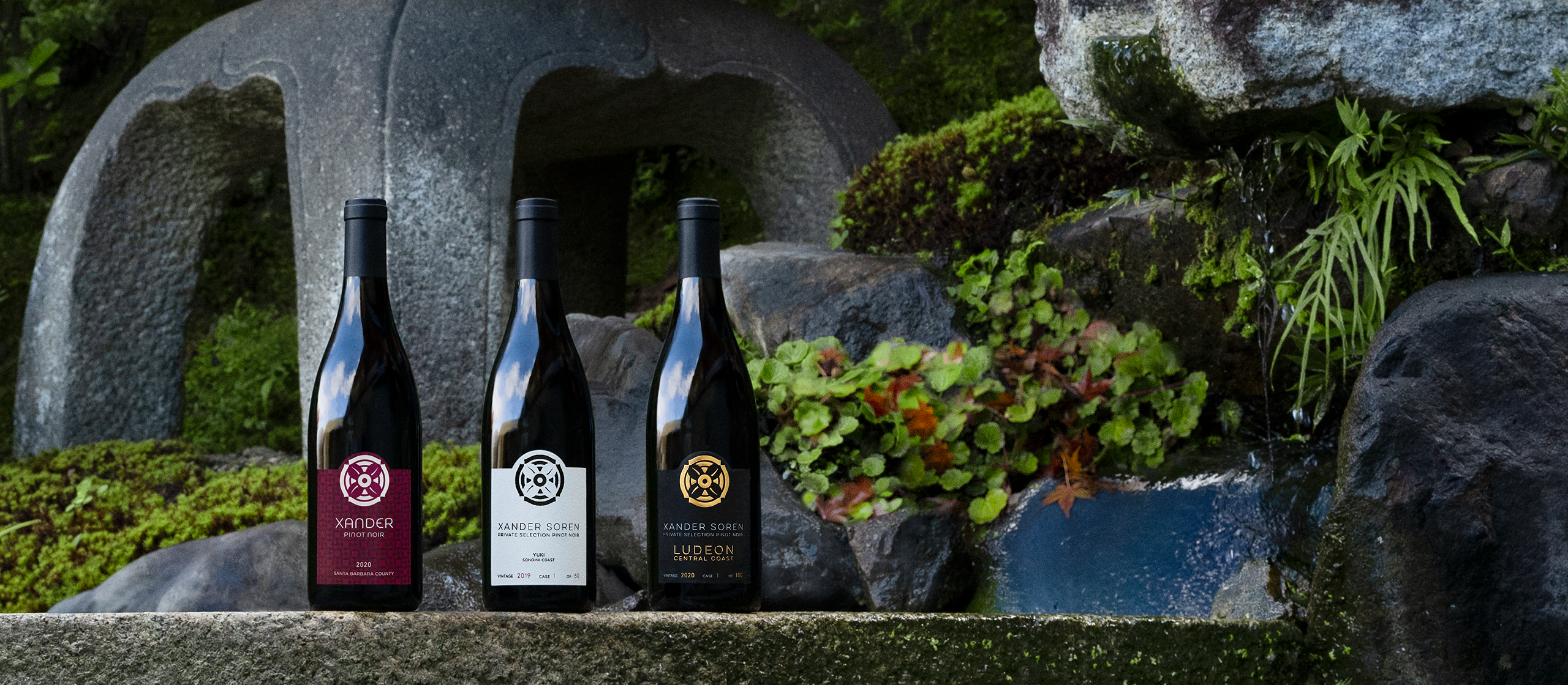 1. Three Bottles Garden